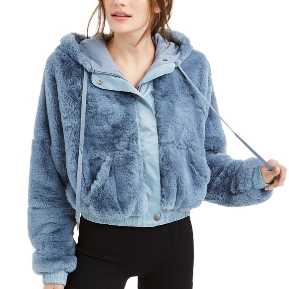 NWT Free People Movement Love It Faux Fur Jacket - Picture 3 of 3